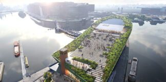 Hoogste stadsplein van Nederland op dak Nemo open