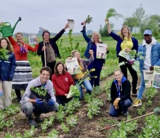 Biologisch voedselpark in deel Lutkemeerpolder in Nieuw-West