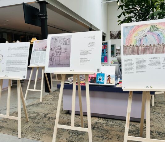 OBA De Hallen toont kindertekeningen uit Israël en Gaza