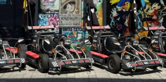 Tours met karts op z’n Japans van Osdorp naar binnenstad
