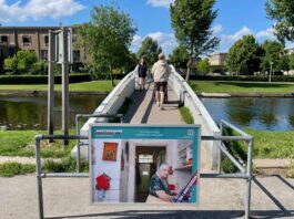 De waarde van vrijwilligerswerk: foto’s op bruggen Erasmuspark