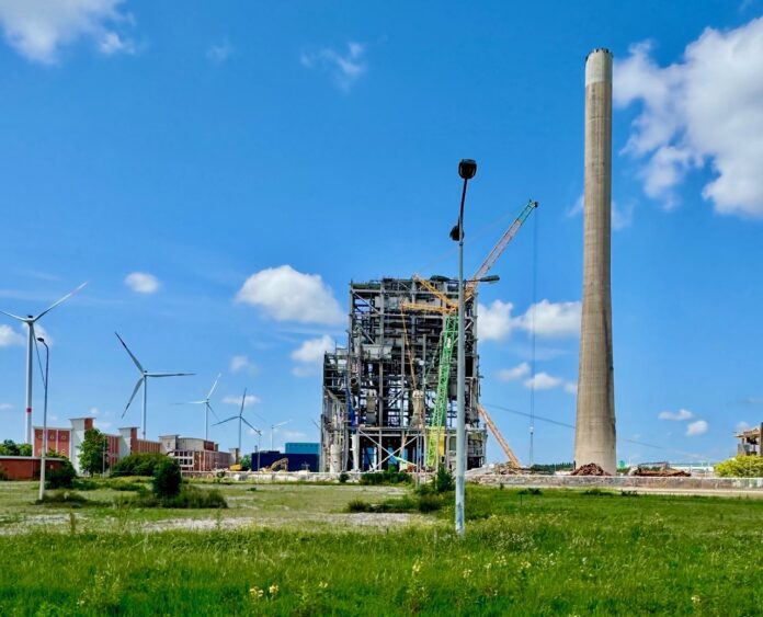 Schoorsteen kolencentrale Hemweg