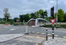 Zo komt de veilige(re) fietsoversteek op de Haarlemmerweg er uit te zien