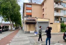 Woningen ontruimd bij brand in viswinkel Geuzenveld