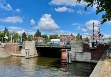 Kapotte brug: vaarroute door West langere tijd gestremd