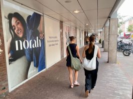 Damesmodebedrijf Norah opent winkel in Kinkerstraat