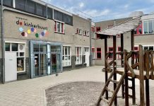 Kast met gratis boodschappen in de Kinkerbuurt