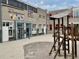 Kast met gratis boodschappen in de Kinkerbuurt