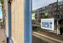 Explosie bij filiaal pizzaketen op Overtoom