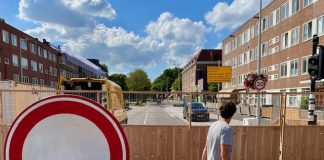 Postjesweg weer afgesloten: doorbijten voor de buurt en ondernemers