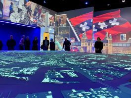 Verhaal van Amsterdam in multimediale show met enorme maquette op Westergas