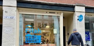 Dak- en thuislozen exposeren bij Filah in Staatsliedenbuurt