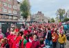 Grootste Rode Lijndemonstratie tot nu toe trekt ook over Overtoom
