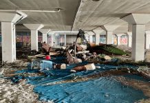 Restanten kunstwerk weggehaald bij opruimactie onder viaduct A10