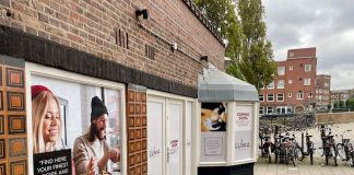 Weer koffietent op hoek Postjesweg en Admiralengracht