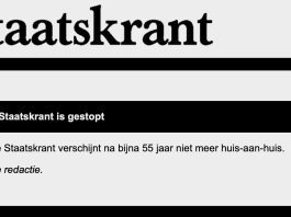 Staatskrant stopt na ruim halve eeuw: ‘Kosten niet meer op te hoesten, steun bleef grotendeels uit’