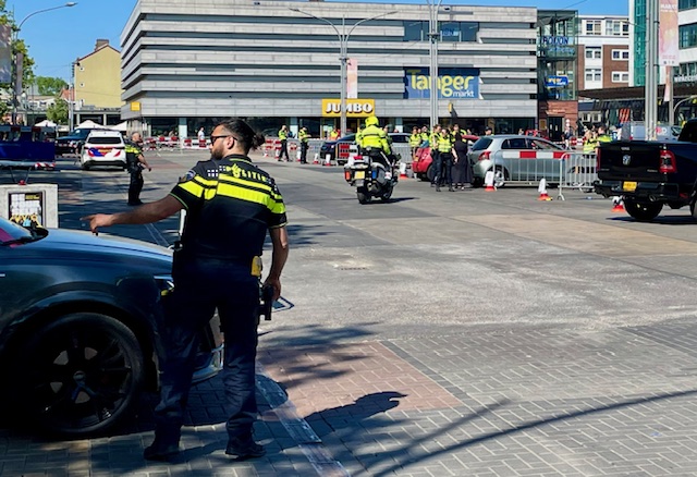 Verkeerscontrole Plein '40-'45