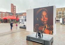Strijdbare vrouwen uit Amsterdam-West op Mercatorplein