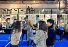 Kunstexpo bij padelclub in Bos en Lommer