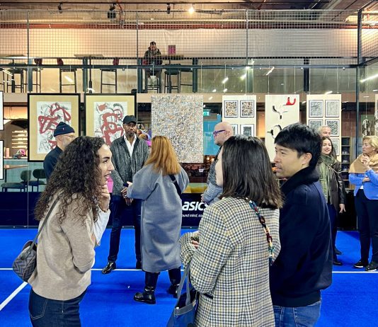 Kunstexpo bij padelclub in Bos en Lommer