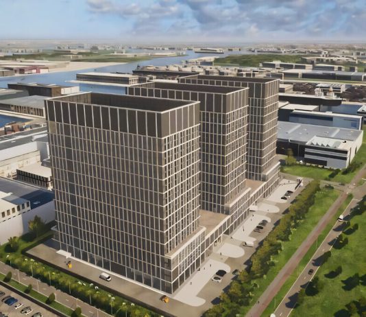 Drie torens van 85 meter voor cloud en AI bij Sloterdijk