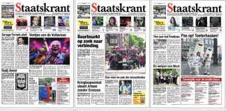 Staatskrant werkt aan reddingspoging én decembernummer