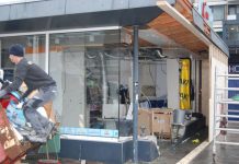 Grote schade door plofkraak op Osdorpplein