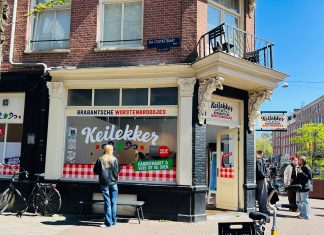 Keilekker in de Kinkerstraat heeft Brabantse worstenbroodjes uit eigen bakkerij
