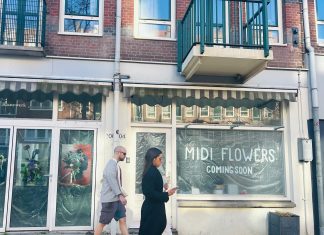 J.P. Heijestraat krijgt spectaculaire bloemenzaak: Midi Flowers