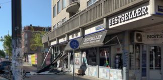 Enorme ravage door plofkraak in J.P. Heijestraat