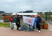 Vrijwilligers ruimen meer dan 200 kilo zwerfafval op in West