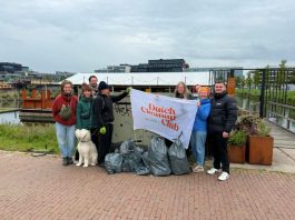 Vrijwilligers ruimen meer dan 200 kilo zwerfafval op in West