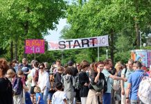 Avondvierdaagse weer begonnen in Westerpark