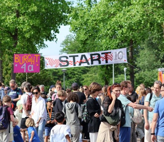 Avondvierdaagse weer begonnen in Westerpark