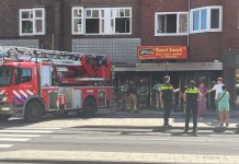 Brand bij snackbar op Jan Evertsenstraat in De Baarsjes