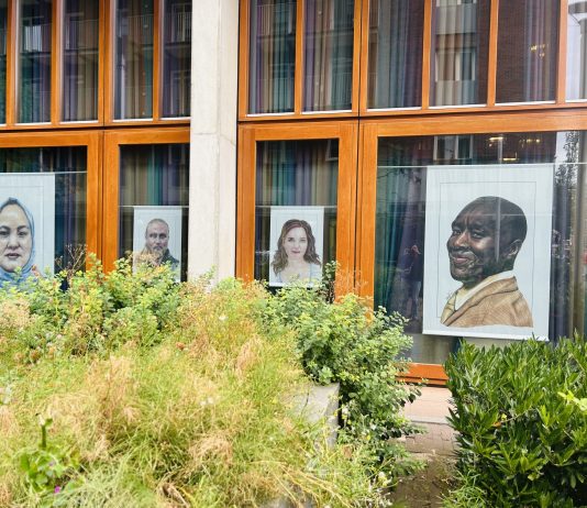 Psychiatrische kliniek in Oud-West behangen met kunst