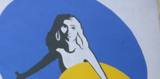 Muurschildering voor vrouwenveiligheid is gereed